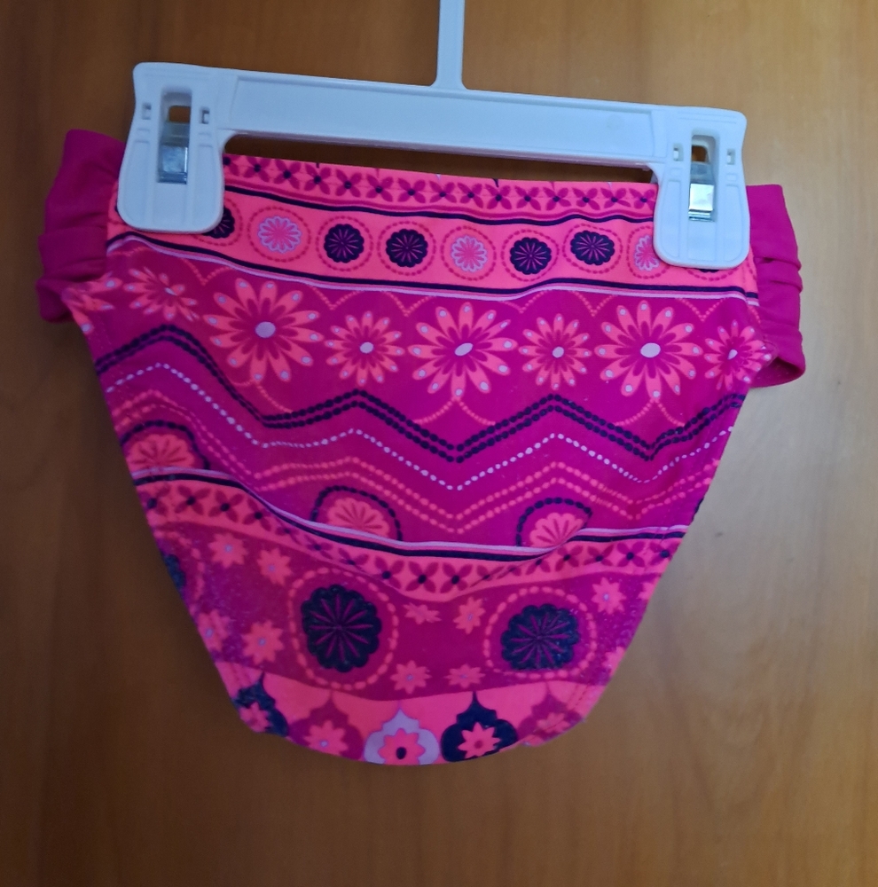 Circo Kids' Pink Patterned Rash Guard Set, 5T - Picture 4 of 5